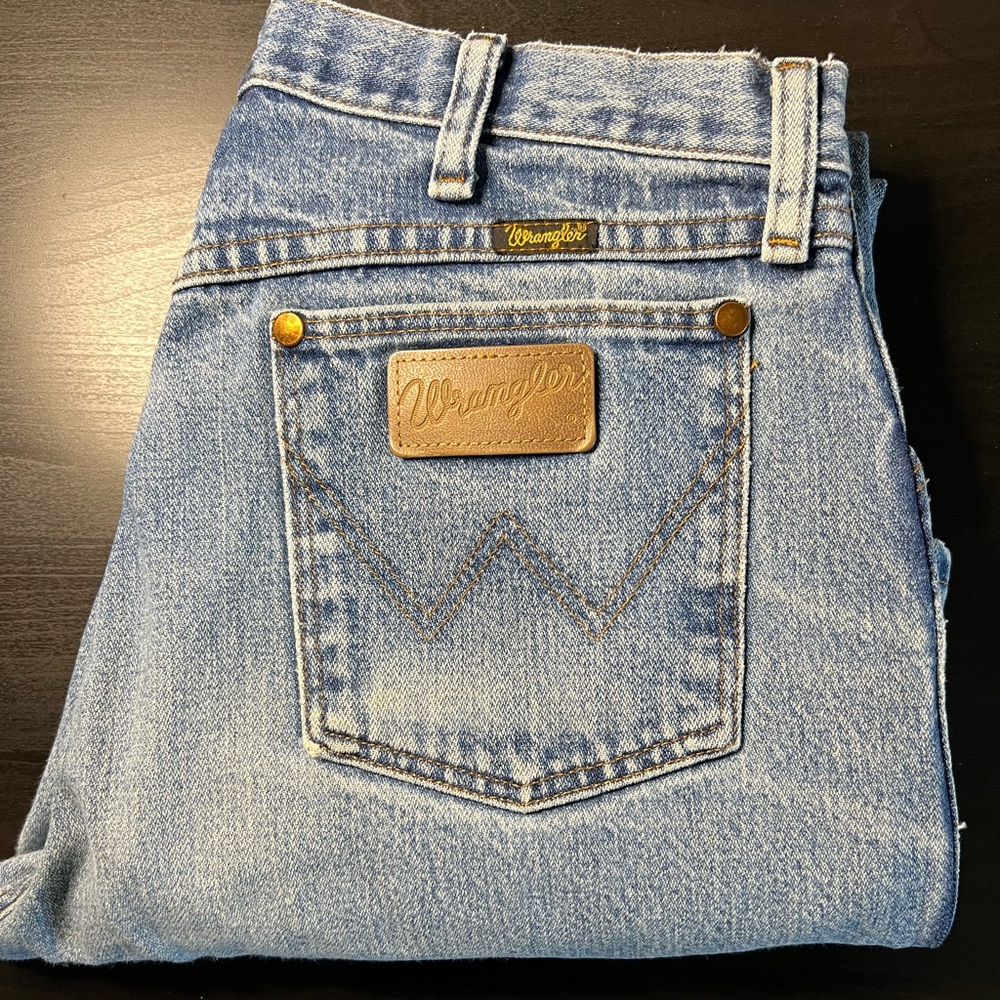 Vintage wrangler mom jeans